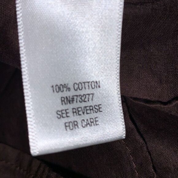 Vintage Brown Semi Sheer Cotton Prairie Boho Tunic Top 1X - Picture 12 of 13